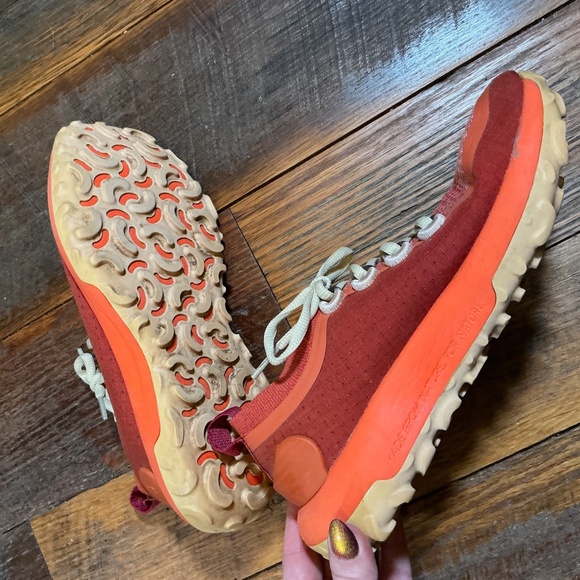 Allbirds Men’s Trail Runners SWT Rust Orange Low Sneakers Size 10.5 – Sold Out - Picture 7 of 10
